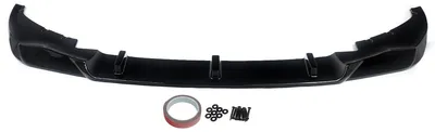 Image de Lèvre avant Splitter, compatible avec les berlines de luxe des séries G11 et G12, design aérodynamique, noir brillant
