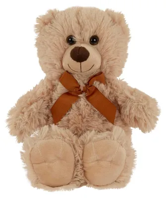 Productafbeelding van Knuffelbeer - Teddybeer met knuffelbont - Beige - Ca. 20 cm