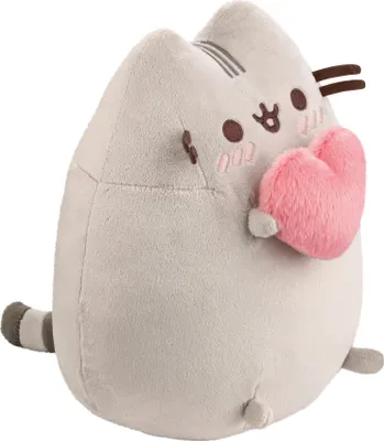 Produktbild von Pusheen - Plush mascot with heart 24 cm