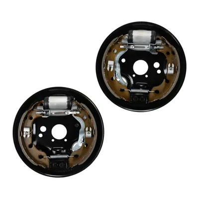 Produktbild von Bremsenkit vormontiert auf Ankerplatten links rechts Fiat 500
