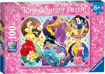 Image de RAVENSBURGER Puzzle Disney Princesses : Sois fort, sois ton XXL 100 pièces