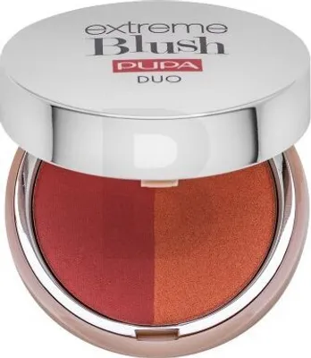 Obrázek produktu pro Pupa Extreme Blush DUO pudrová tvářenka 130 Matt Salmon - Radiant Peach 4 g