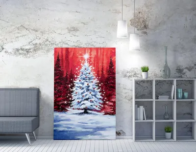 Produktbild von Wallity, WY256- CHB1070, Bunt, Leinwandbilder, 70 x 100 cm, 100% Leinwand