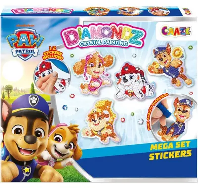 Produktbild von Craze DIAMONDZ Mega Set Paw Patrol