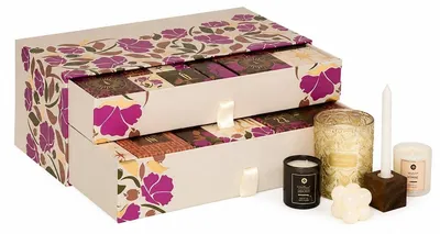 Produktbild von Adventskalender mit Duftkerzen, 24 Überraschungen