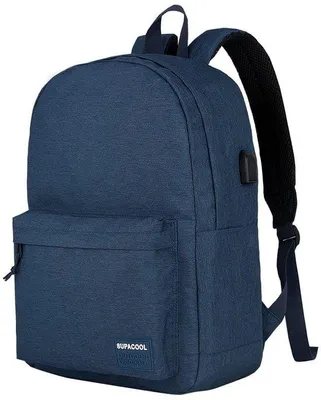 Obrázek produktu pro Lehký batoh na notebook 15,6 palců, modrý, do školy