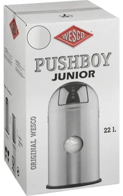 Produktbild von WESCO Pushboy Jr.22l weiß matt