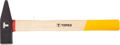 Image de TOPEX Marteau de serrurier 1000 g, manche en bois