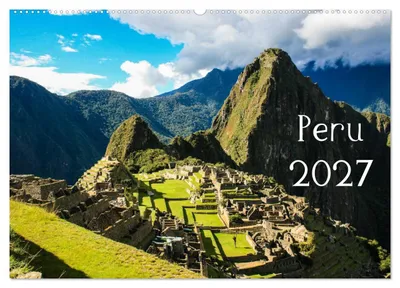 Produktbild von Peru 2027 (Wandkalender 2027 DIN A2 quer), CALVENDO Monatskalender