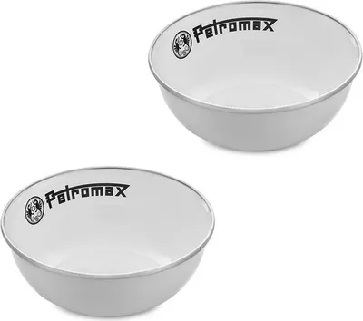 Produktbild von Petromax Emaille Schalen weiß 2 Stück 160 ml