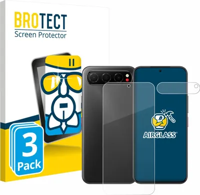 Produktbild von 3x BROTECT Schutzglas für Nubia Air (Display+Kamera) Schutzfolie Panzer Folie Glas Display Schutz klar