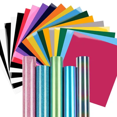 24 Stück Plotterfolie Textil, 30,5 × 25,4 cm