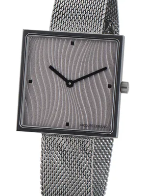 Produktbild von Jacques Lemans 1-2094E Damen-Armbanduhr, Edelstahl-Gehäuse, Metall-Armband