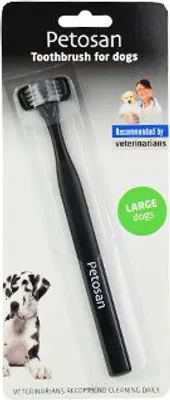 Obrázok produktu pre Dvojhlavá zubná kefka Petosan pre psov Large