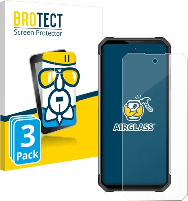 Produktbild von 3x BROTECT Schutzglas für Oukitel WP27 Schutzfolie Panzer Folie Glas Display Schutz klar