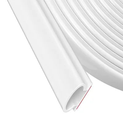 Zdjęcie produktu dla Samoprzylepna uszczelka do drzwi i okien w kształcie litery "D" (10 x 6 mm, 7 metrów)