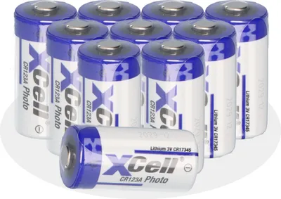 Immagine prodotto di 10x batterie CR123A DL123A 3V CR17345 Ultra Lithium Foto sciolte