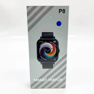 Obrázok produktu pre P8 Smart Watch 1,4 palcový plne dotykový displej fitness tracker monitor srdcového tepu s modrým dizajnom