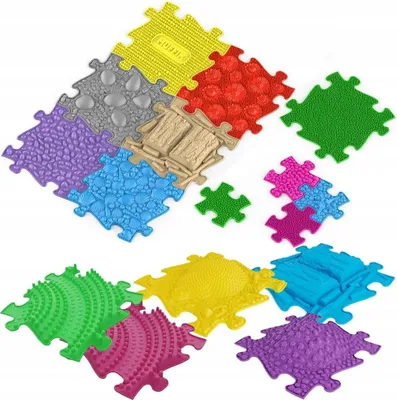 Zdjęcie produktu dla Muffik Huge 2A Puzzle Zestaw sensorycznych poduszek ortopedycznych