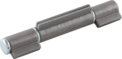 Produktbild von Anschweißband 3-teilig - Türband zum Anschweißen I-Lappen 402, Bandhöhe 120mm, ø 15mm, Stahl blank