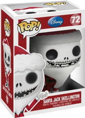 Produktbild von Disney The Nightmare Before Christmas - Santa Jack Skellington 72 - Funko Pop! - Vinyl Figur