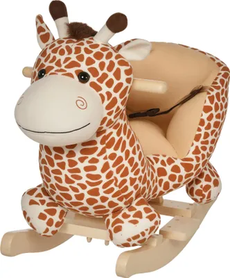 Produktbild von HOMCOM Schaukelpferd Schaukeltier Schaukelspielzeug Babyschaukel Spielzeug