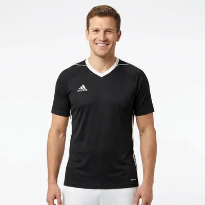 Produktbild von Fußballtrikot Adidas Tiro 17 JSY Schwarz Schwarz L