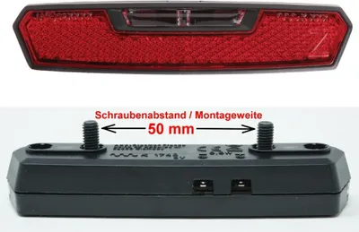 Produktbild von LED Rücklicht mit Schraubenabstand 50 mm