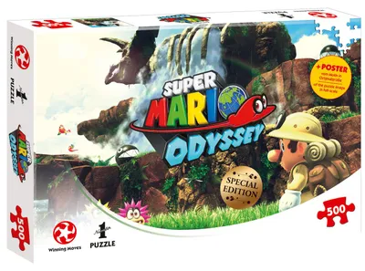 Obrázek produktu pro Winning Moves Super Mario Odyssey 11330, 500 kusů, Komiks, 10 rok/roky
