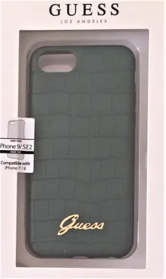 Obrázok produktu pre Puzdro Guess Hardcase Croco Print Collection green pre iPhone 7 8 9 SE 2020