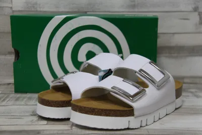 Produktbild von Dr. Brinkmann Bonillo Pantolette Weiß in Gr. 36