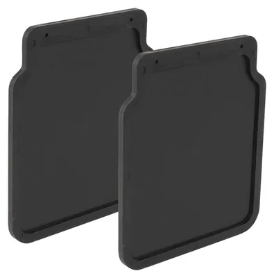 Immagine prodotto di Paraurti, in gomma, 23 x 20 cm, nero, per rimorchi e caravan