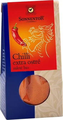 Obrázek produktu pro Chilli mleté, extra ostré BIO 40 g SONNENTOR