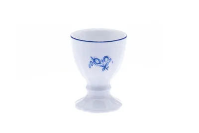 Image de Thun 1794 Rose, coquetier, porcelaine, rose bleue, Thun