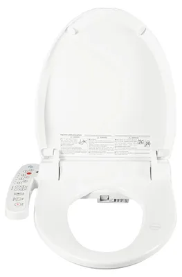Produktbild von Intelligente Toilettensitz-Bidet, einstellbare Temperatur, mehrere Reinigungsmodi, WEISS, 220V, EU-Stecker