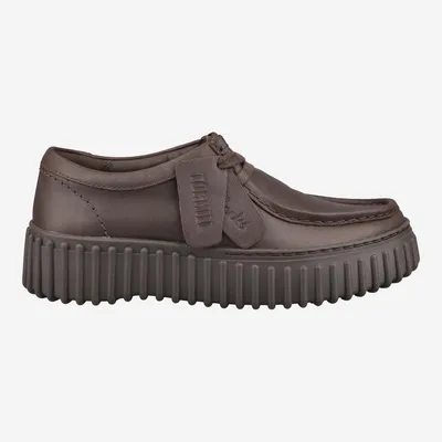 Produktbild von CLARKS Schnürschuh Torhill Bee mit profilierter Laufsohle 5228 Dark Brown Lea 36