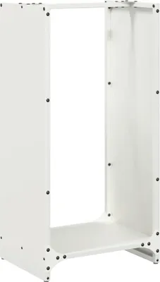 Immagine prodotto di Rastrelliera per Legna da Ardere Bianca 40x30x80 cm