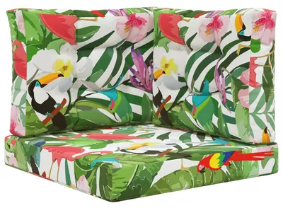 Obrázok produktu pre vidaXL Vonkajšie vankúše na sedaciu súpravu, polyester, farebné, 60 x 60 cm