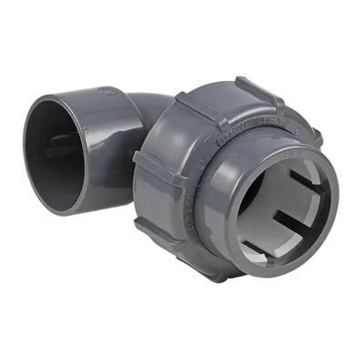 Produktbild von FlexFit Übergangswinkel 90° Winkel Klemm - Klebemuffe d 50 x d 50
