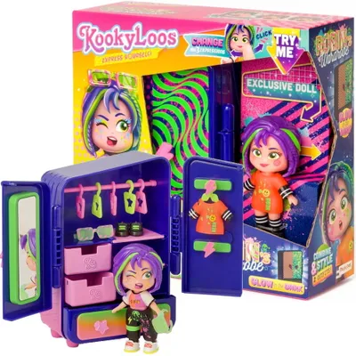 Produktbild von KookyLoos Robin's Wardrobe Set - Spielfigur Robin Garderobe