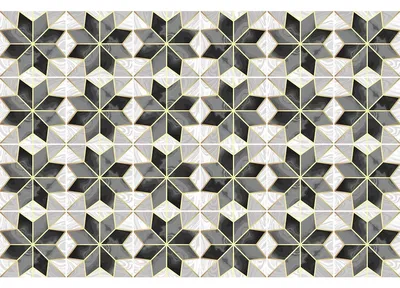 Image de Autocollants décoratifs pour meubles – 24 autocollants UVIRNA imitation carreaux de ciment – 24 autocollants 20 x 20 cm