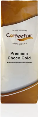 Produktbild von Coffeefair Premium Choco Gold Kakao 1kg, Kakaopulver 16,5% vollmundig schokoladig