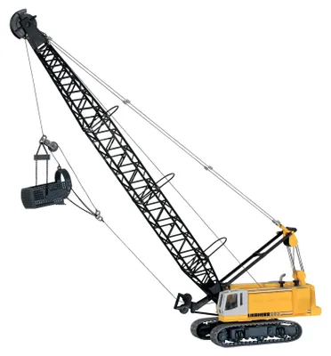 Produktbild von Kibri 11254 - H0 LIEBHERR Seilbagger mit Schleppschaufel - Neu