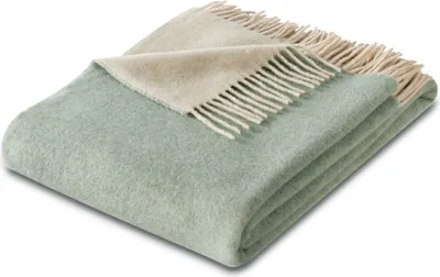 Produktbild von Biederlack Kaschmirplaid  Farbe salvia-creme Größe 130x170cm