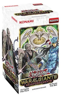Produktbild von Yu-Gi-Oh! War of the Giants Reinforcements Booster Box