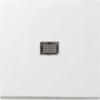 Produktbild von GIRA 029803 Wippe Kontrollfenster groß System 55 Reinweiß glänzend