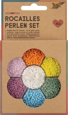 Zdjęcie produktu dla folia 12907 folia Rocailles-Perlen-Set BUNT