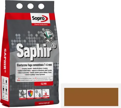 Immagine prodotto di SOPRO SAPHIR FUGENMÖRTEL 58 umbra 2kg