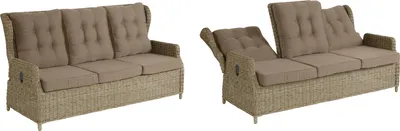 Produktbild von Inko Loungebank Leona 3-sitzer inkl. Kissen