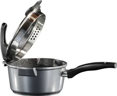 Produktbild von STONELINE® FUTURE Stielkasserolle 18 cm | mit Deckel